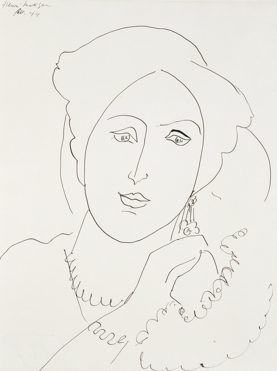 Głowa autorstwa Henri Matisse