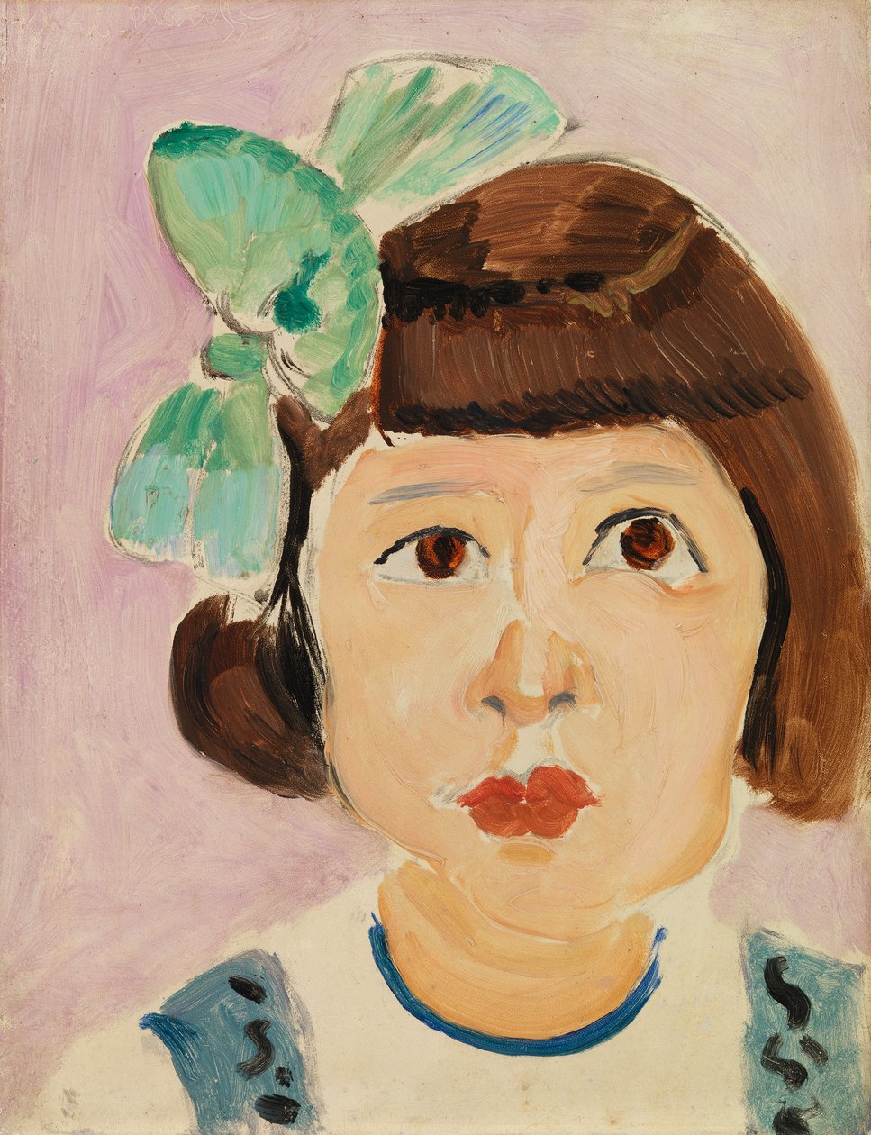 Głowa młodej dziewczyny (Tête de fillette) autorstwa Henri Matisse