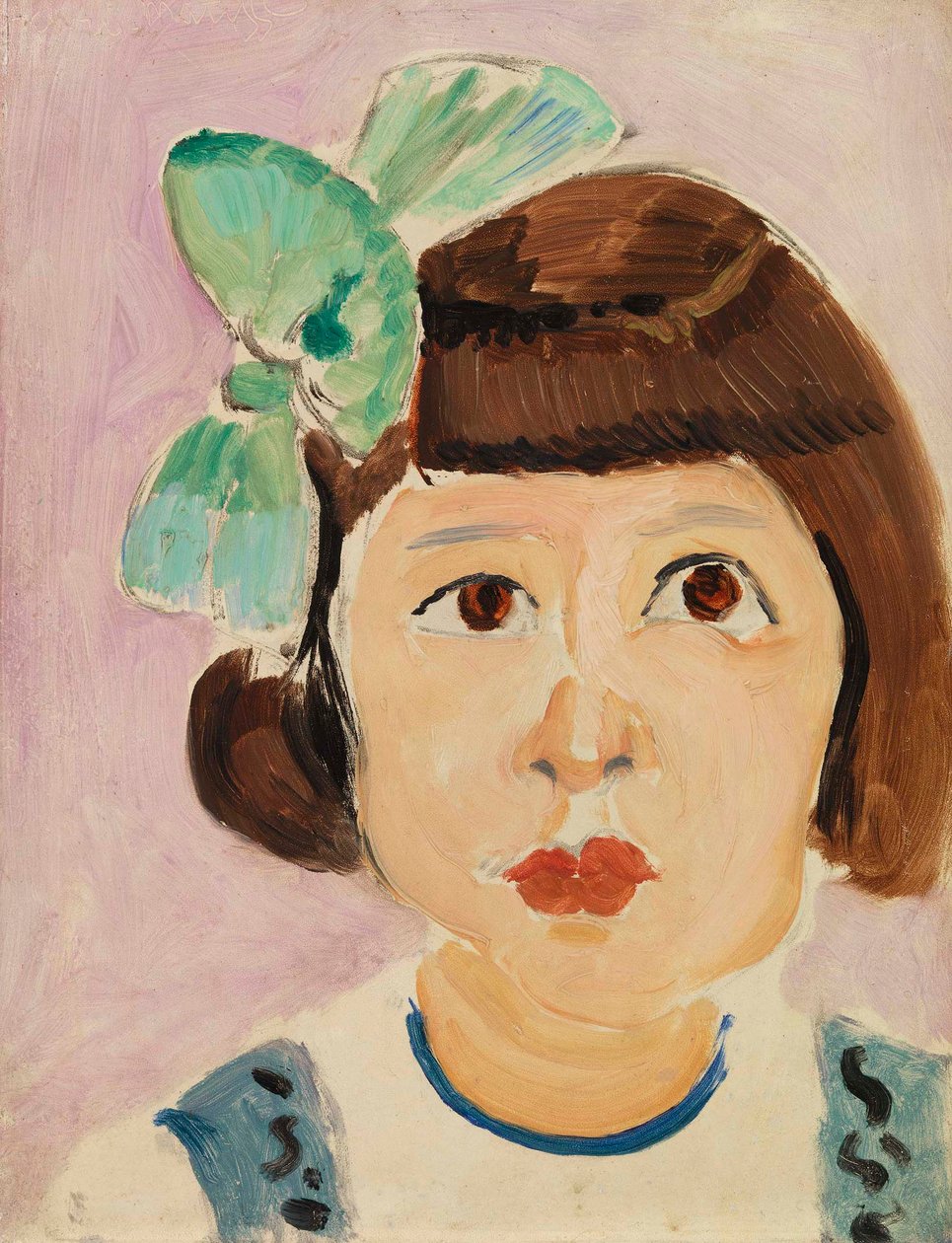 Głowa młodej dziewczyny (Tête de fillette) autorstwa Henri Matisse