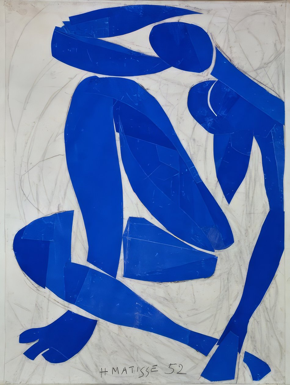 Henri Matisse / Niebieski akt IV autorstwa Henri Matisse