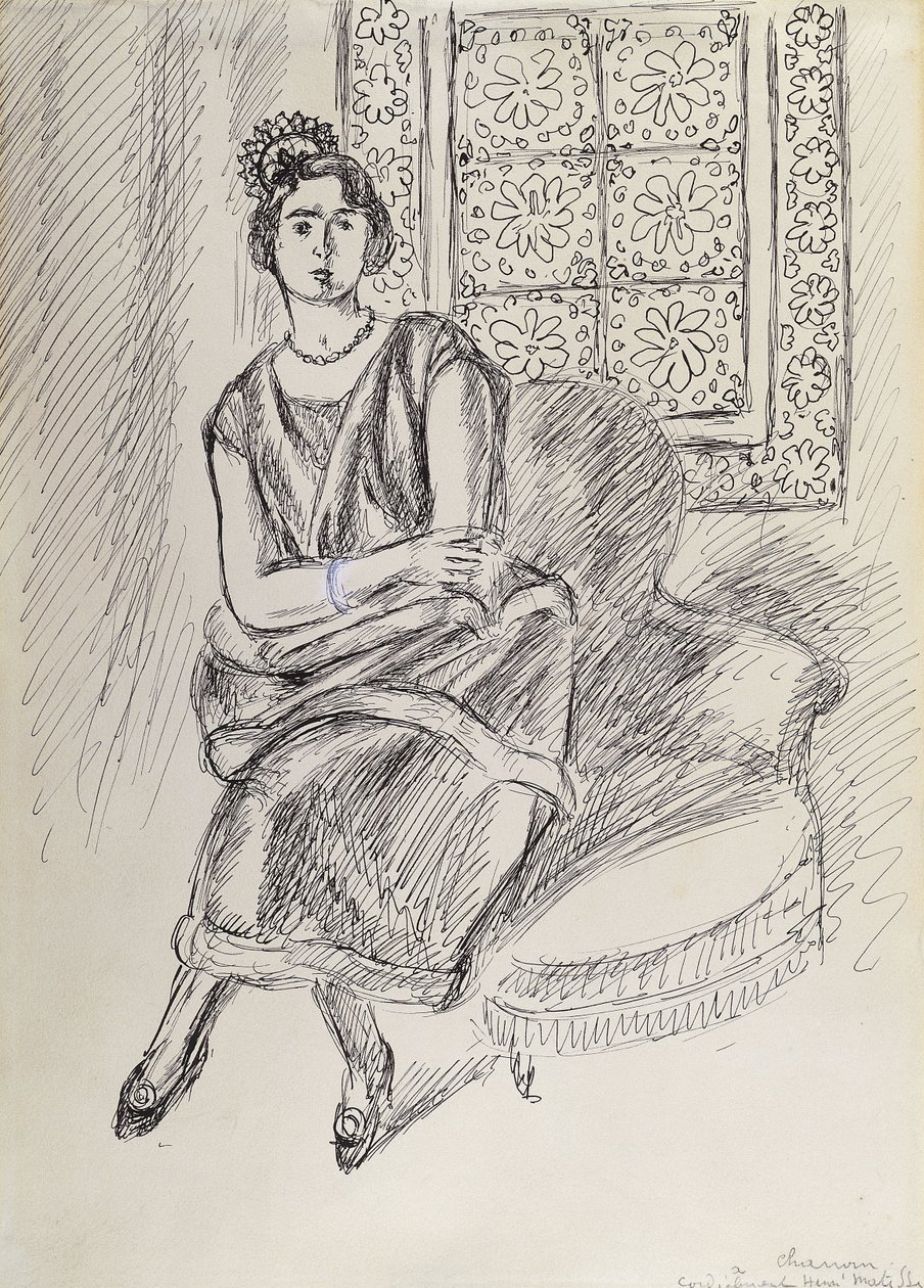 Okno Henriette i Moucharabieh autorstwa Henri Matisse
