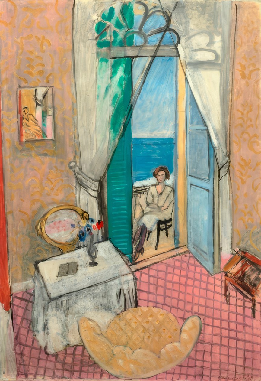 Wnętrze w Nicei autorstwa Henri Matisse
