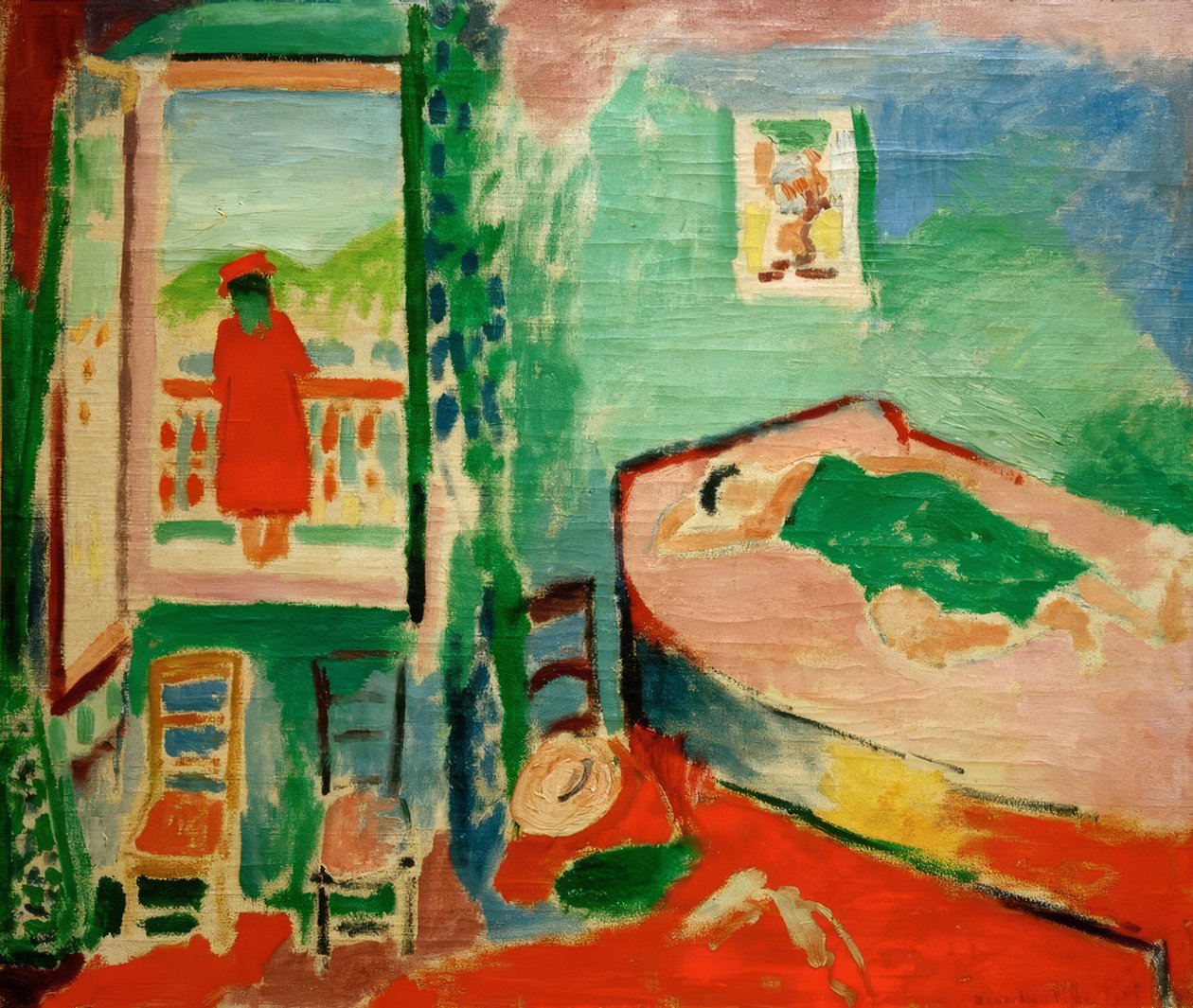 Wnętrze w Collioure (Siesta) autorstwa Henri Matisse