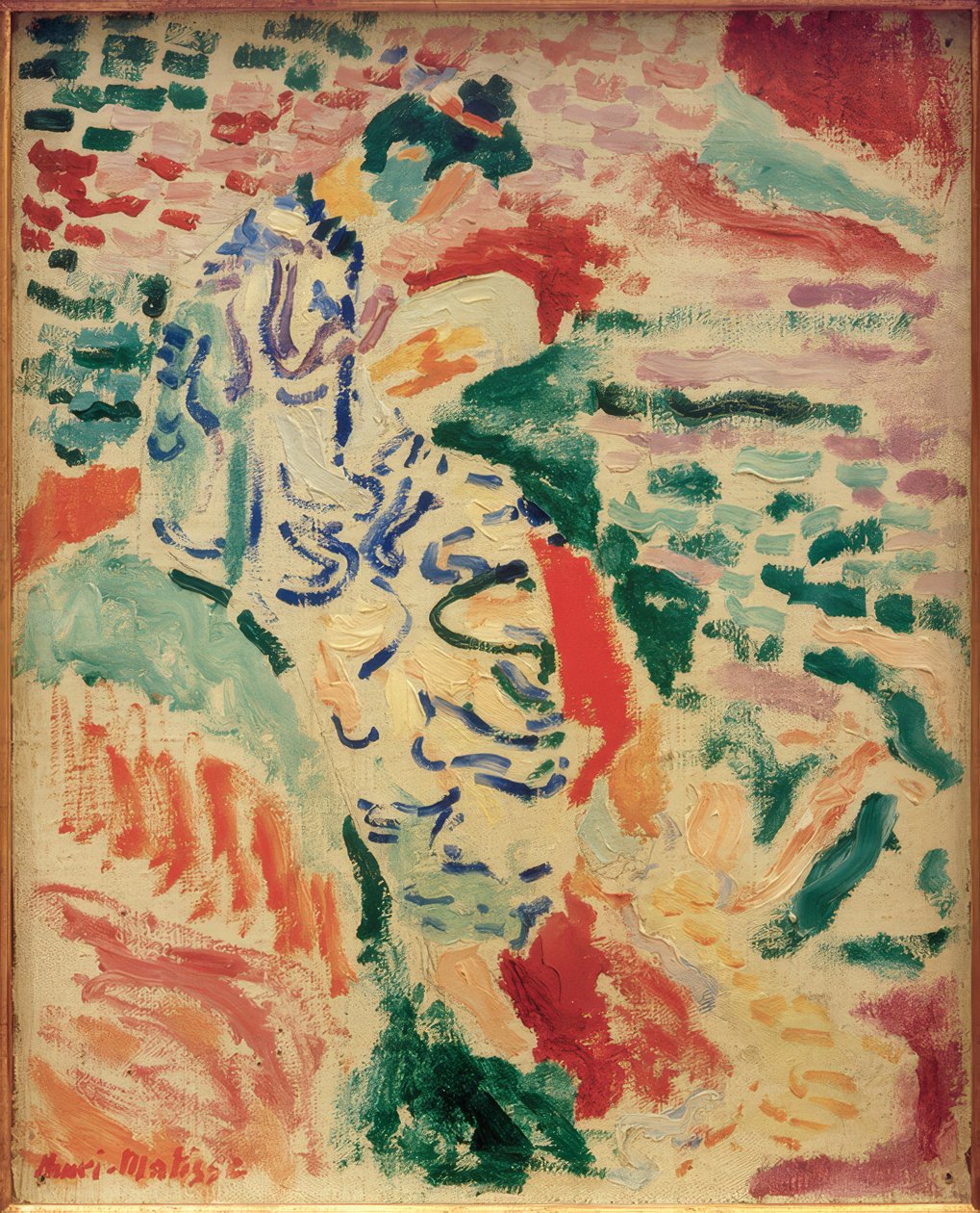 Japońska kobieta na brzegu autorstwa Henri Matisse