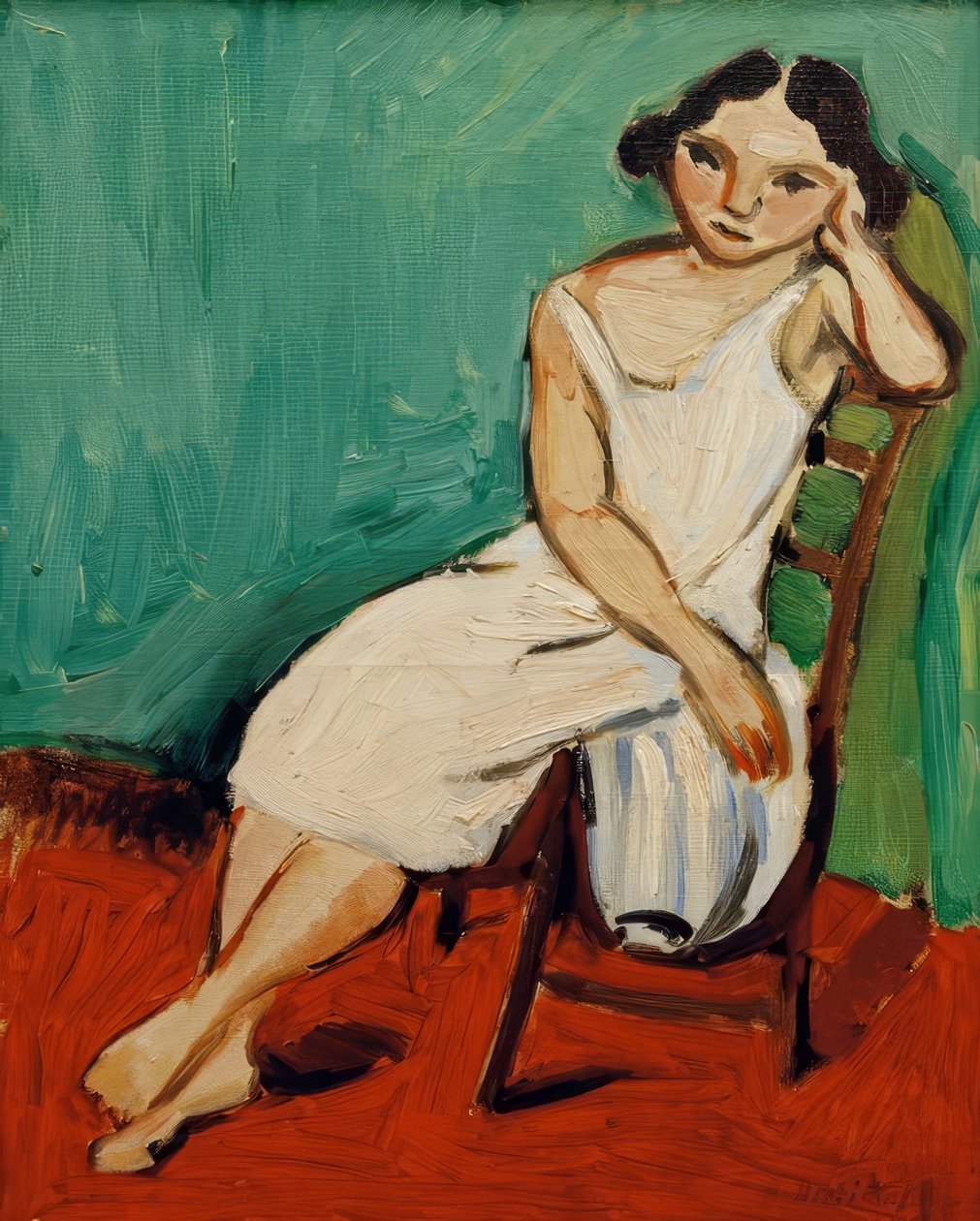 Siedząca dziewczyna autorstwa Henri Matisse