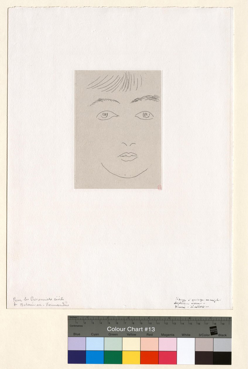 Josette Gris (seraficzna) autorstwa Henri Matisse