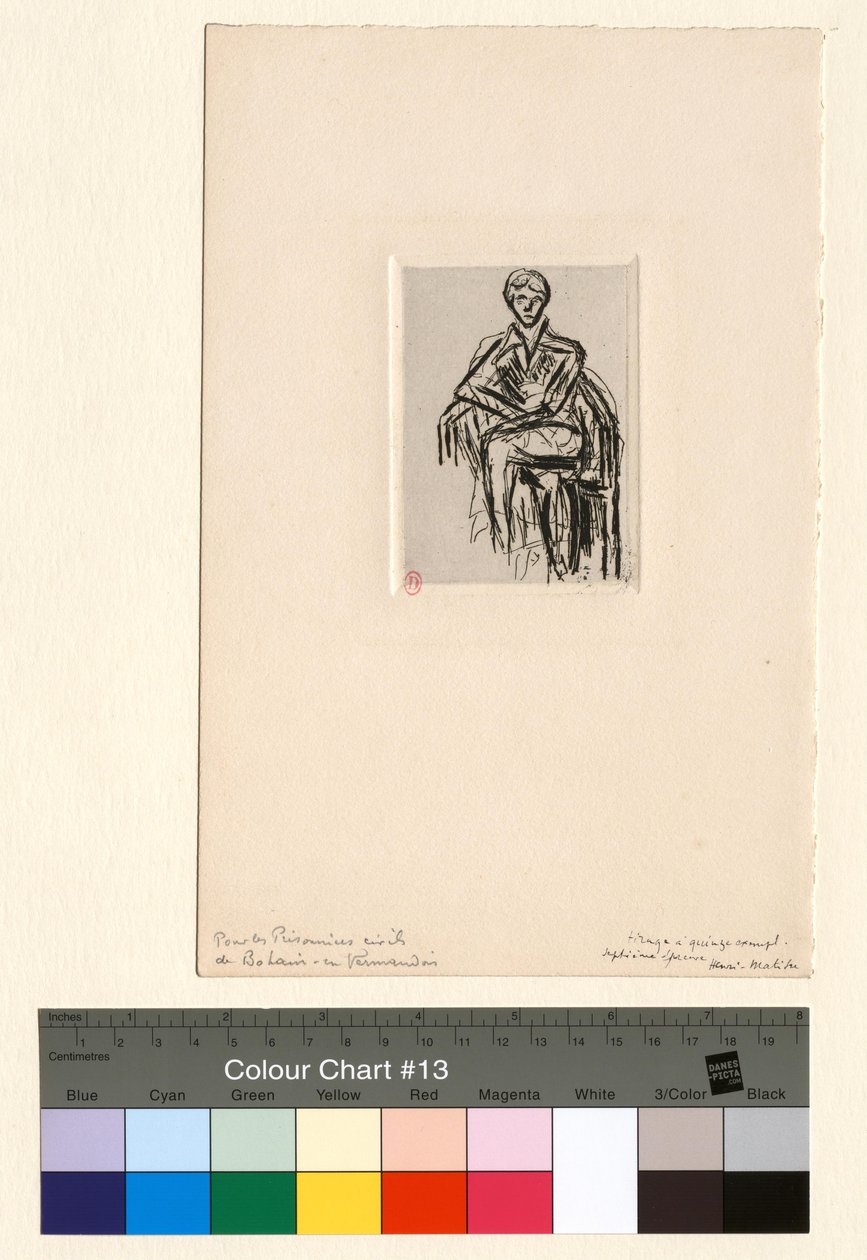 Josette Gris, postać w fotelu autorstwa Henri Matisse