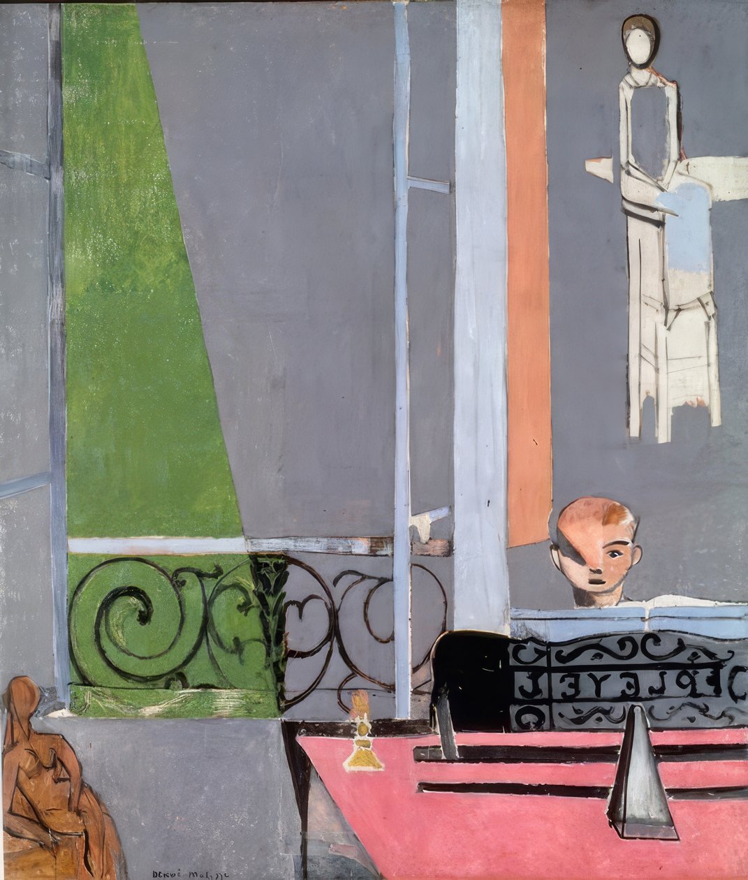 Lekcja gry na pianinie autorstwa Henri Matisse