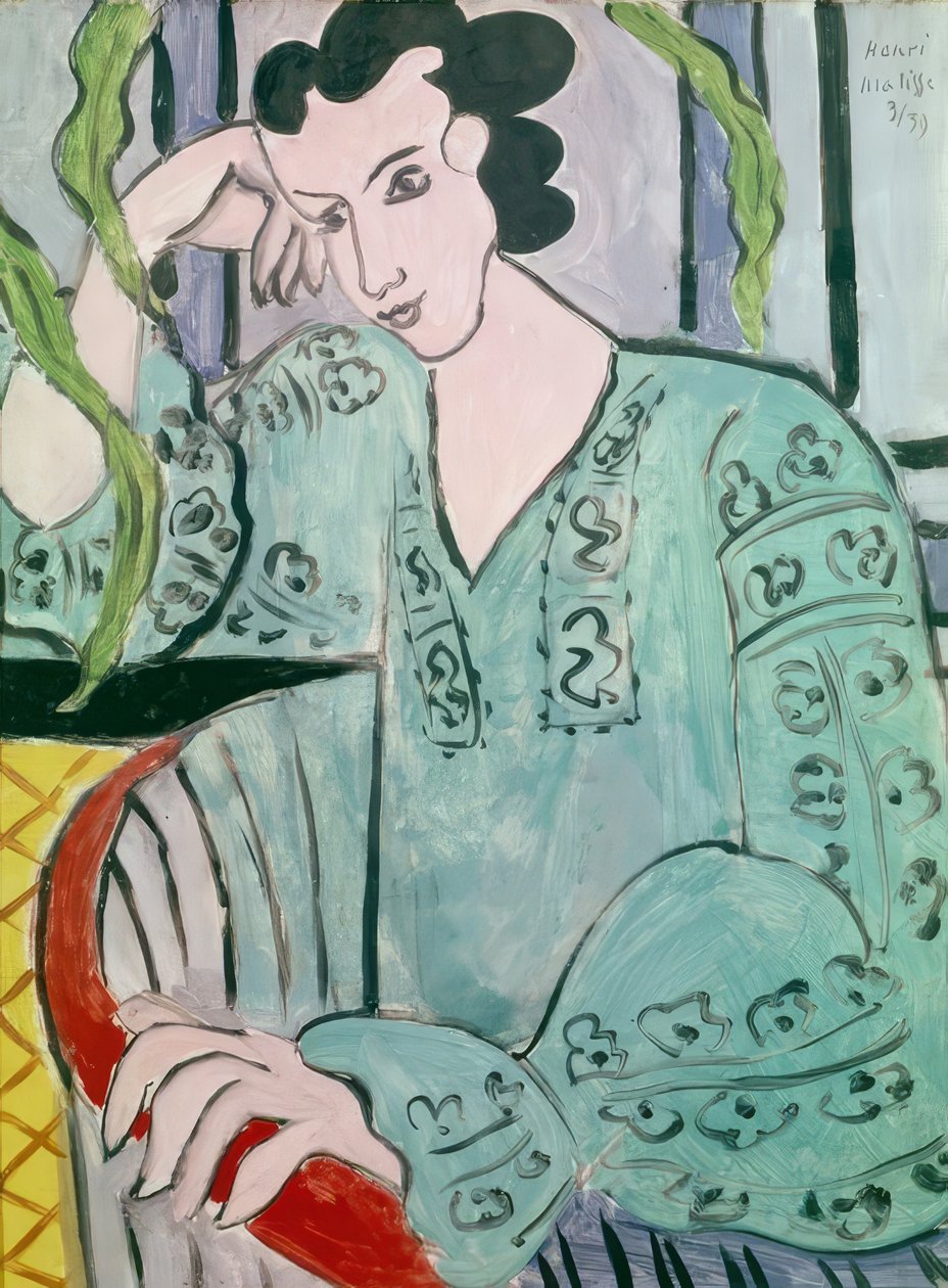 Węgier w zielonej bluzie autorstwa Henri Matisse
