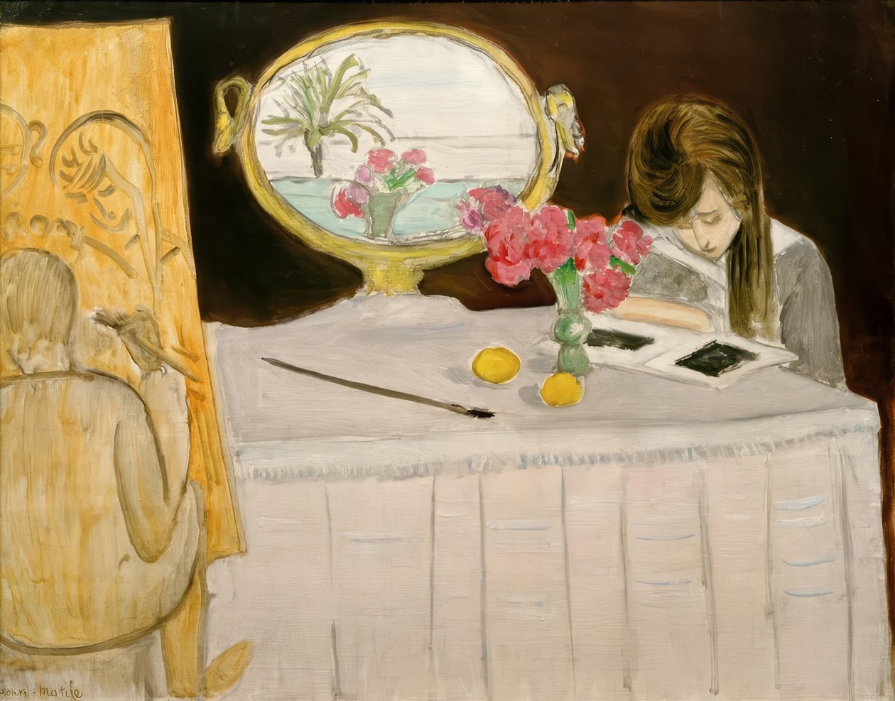 Sesja malarska autorstwa Henri Matisse