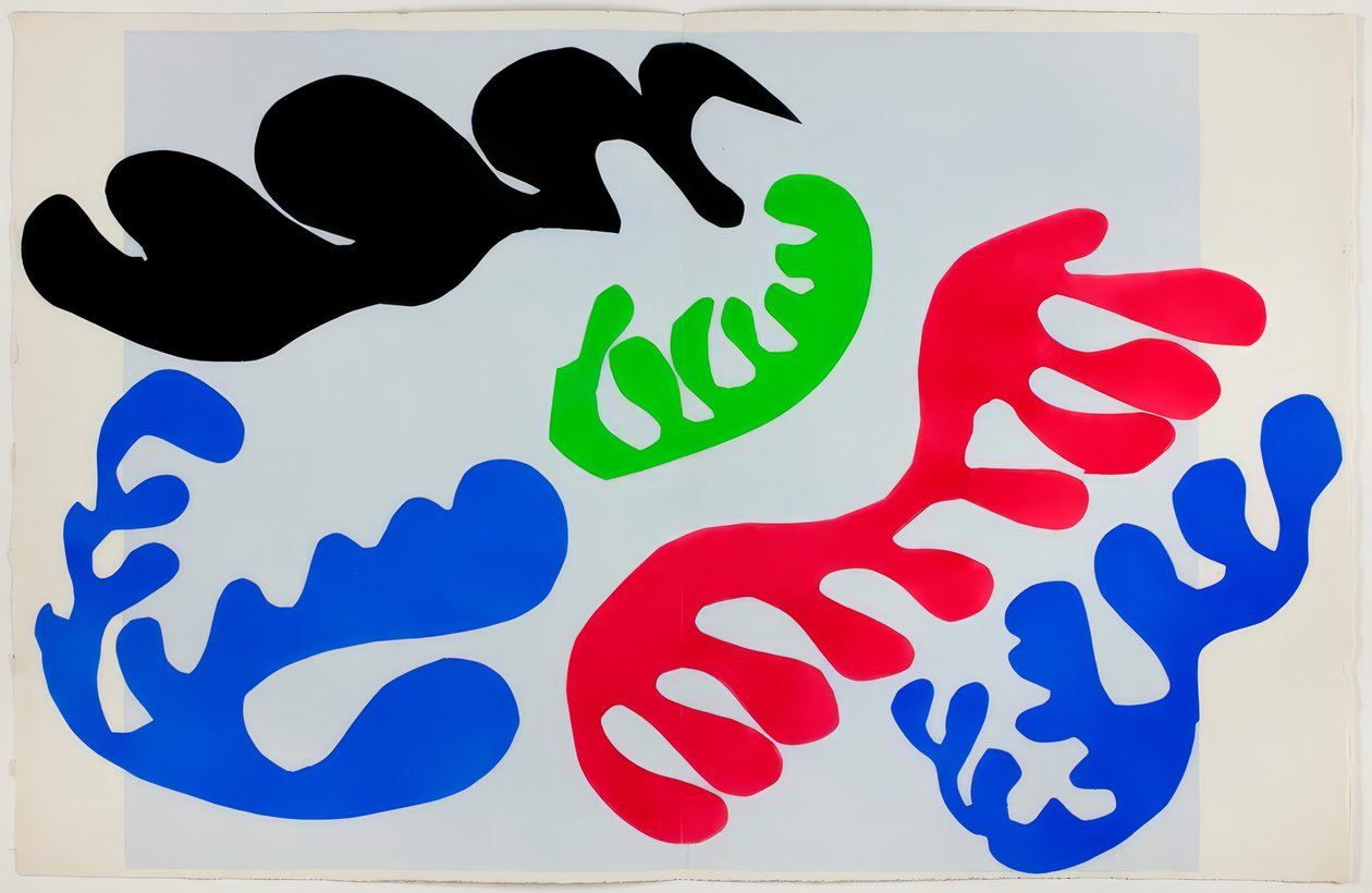 Lagoon, od Jazz autorstwa Henri Matisse