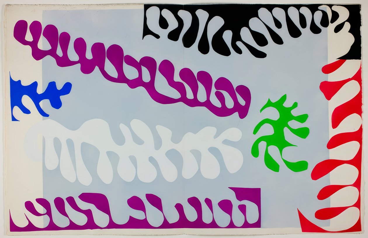 Lagoon, od Jazz autorstwa Henri Matisse