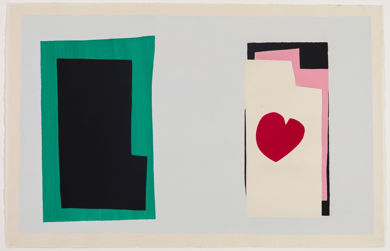 Serce autorstwa Henri Matisse