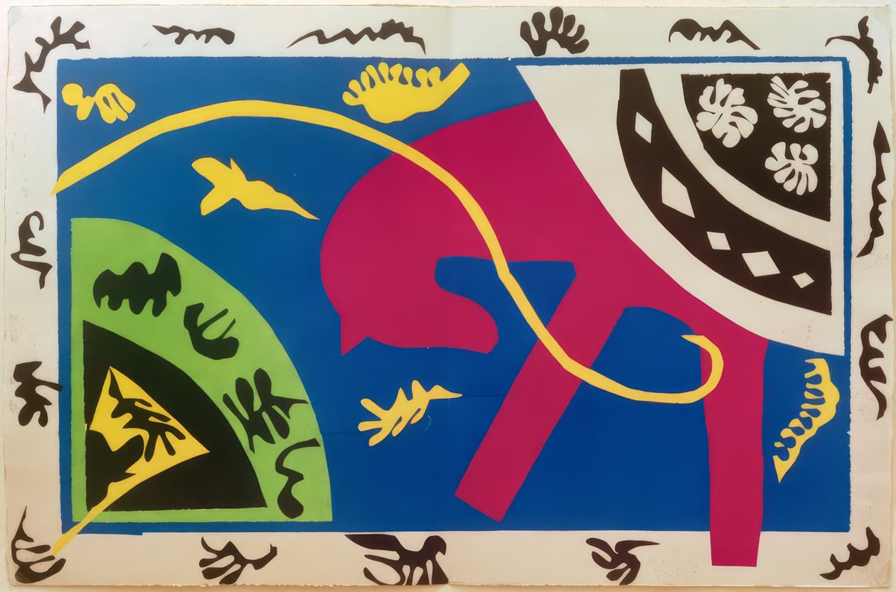 Koń, jeździec i klaun autorstwa Henri Matisse