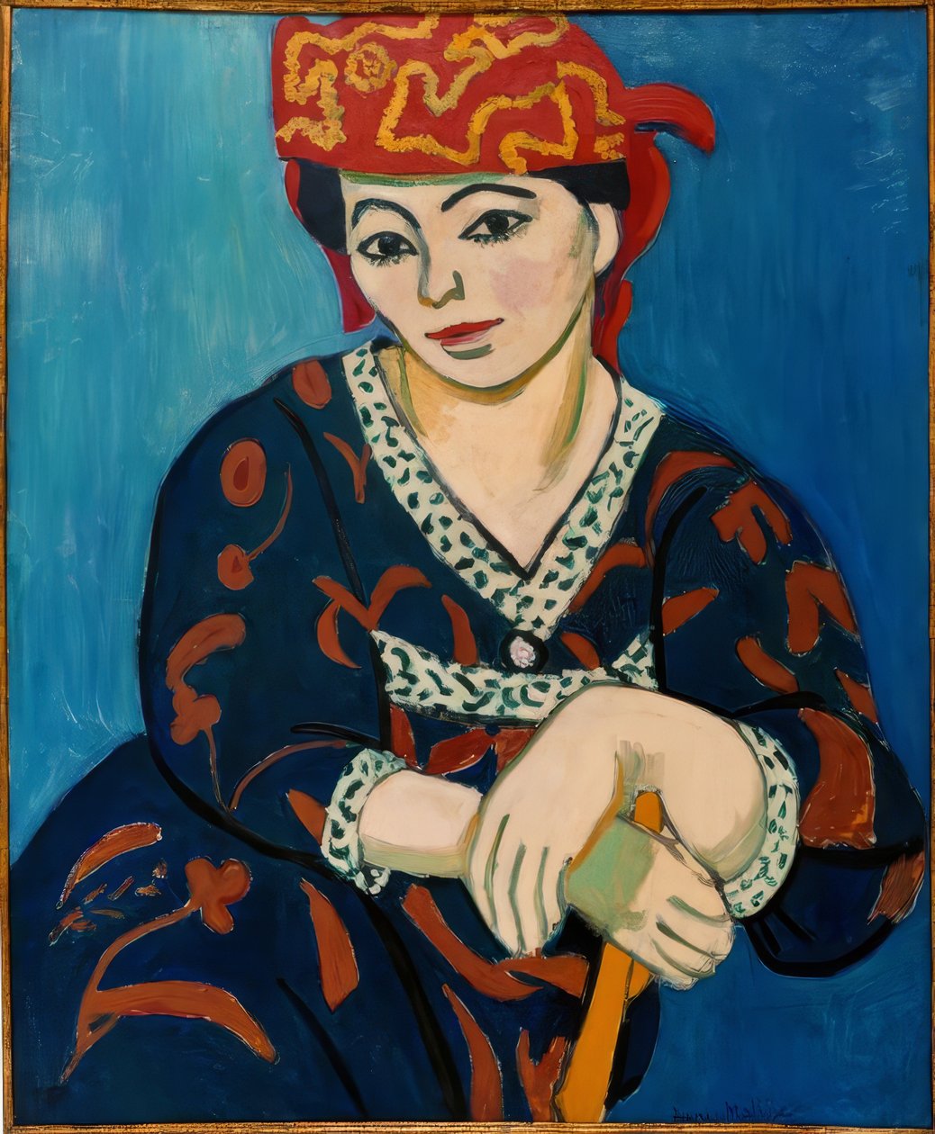 Madame Matisse: Madras rouge autorstwa Henri Matisse