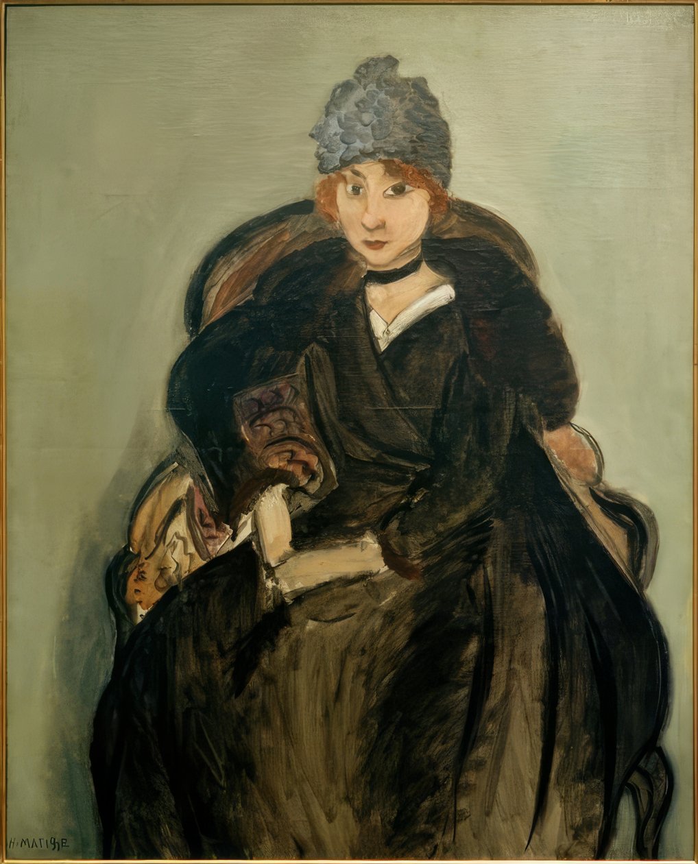 Marguerite w niebieskim kapeluszu autorstwa Henri Matisse