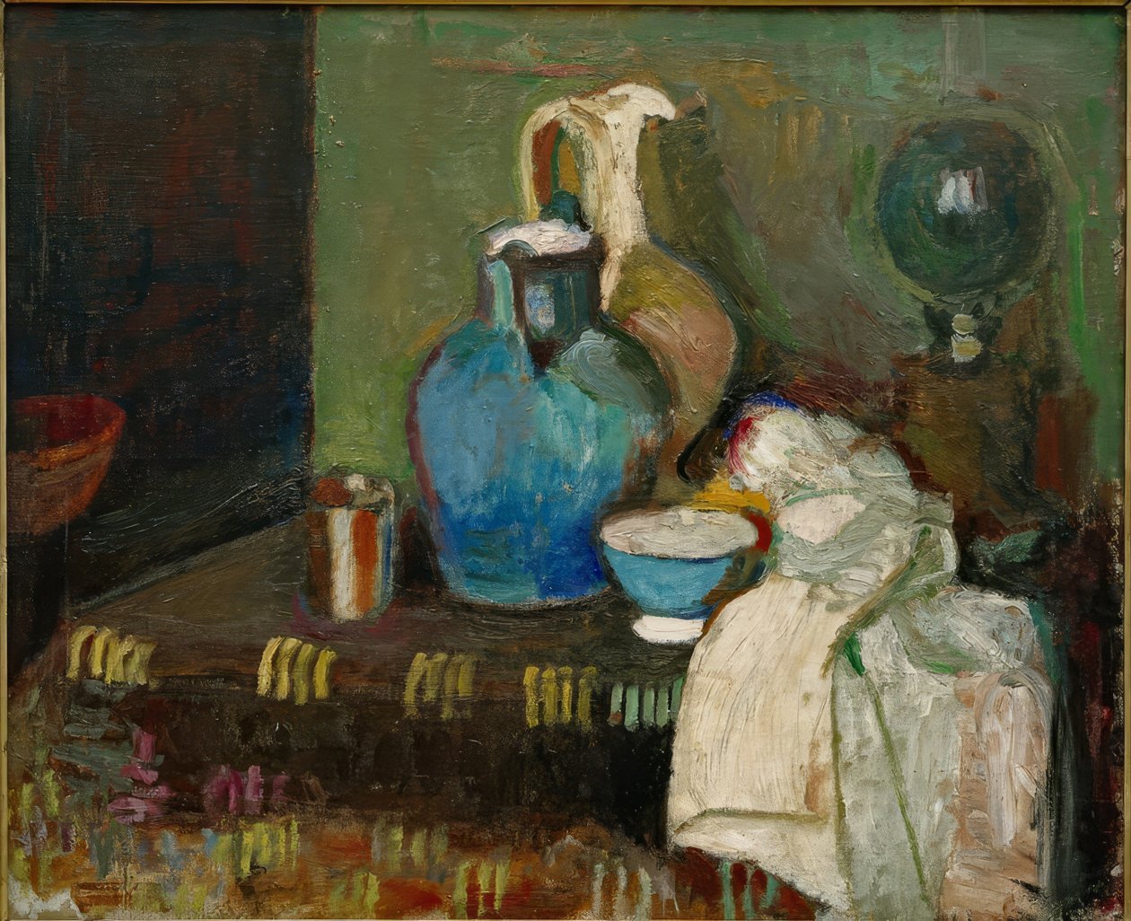 Martwa natura z niebieskim dzbankiem autorstwa Henri Matisse