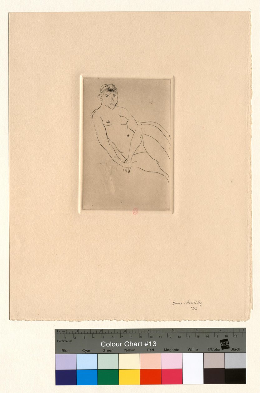 Półleżący akt autorstwa Henri Matisse