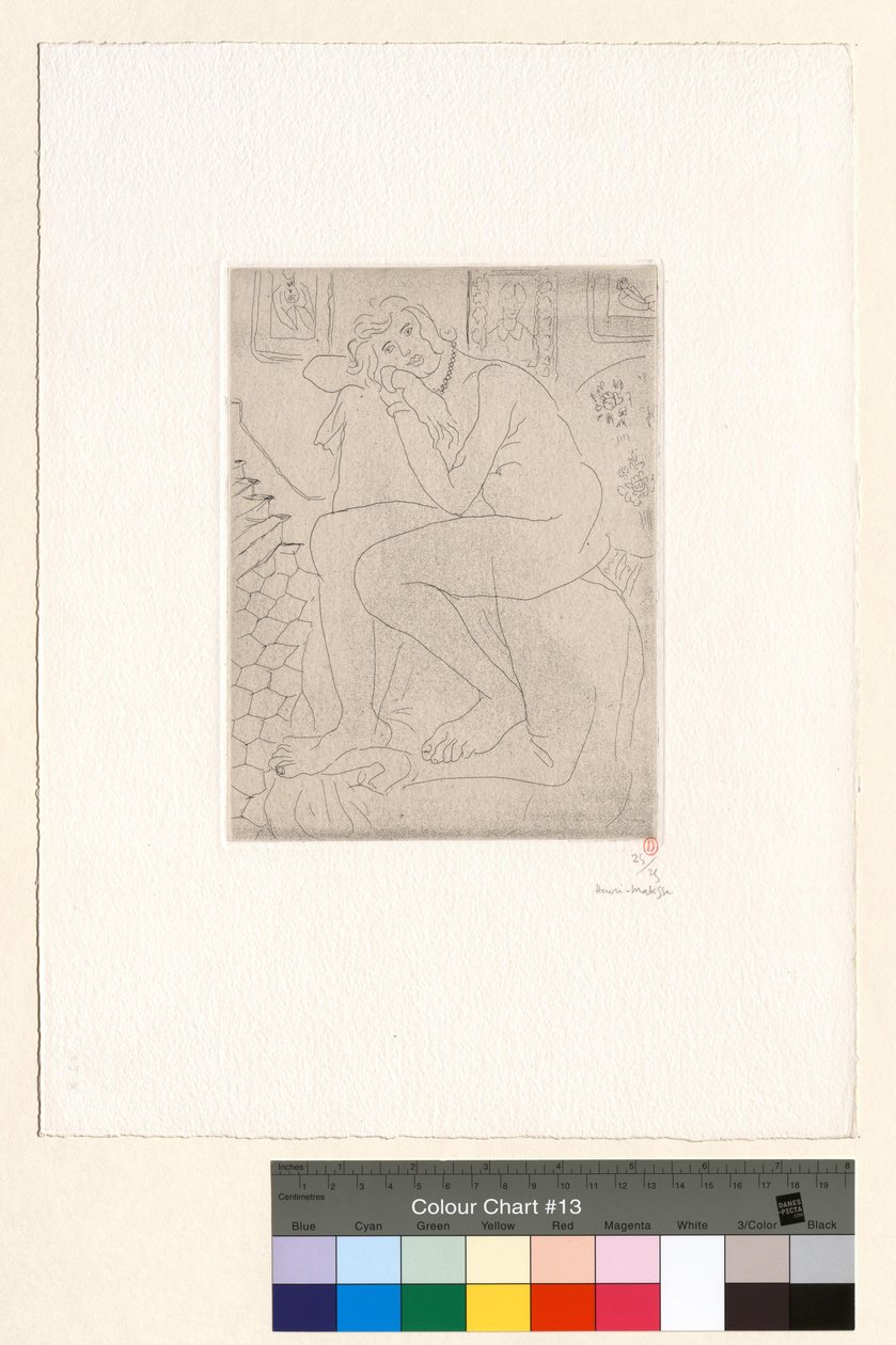 Siedzący akt i portret Madame Cézanne autorstwa Henri Matisse