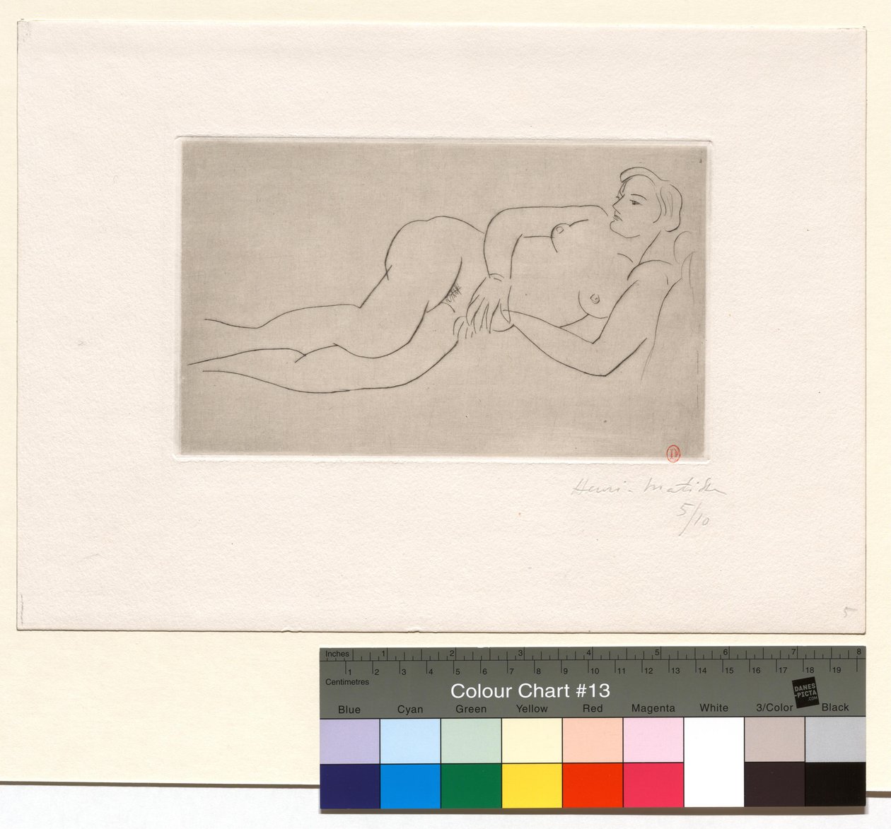 Leżąca nago autorstwa Henri Matisse