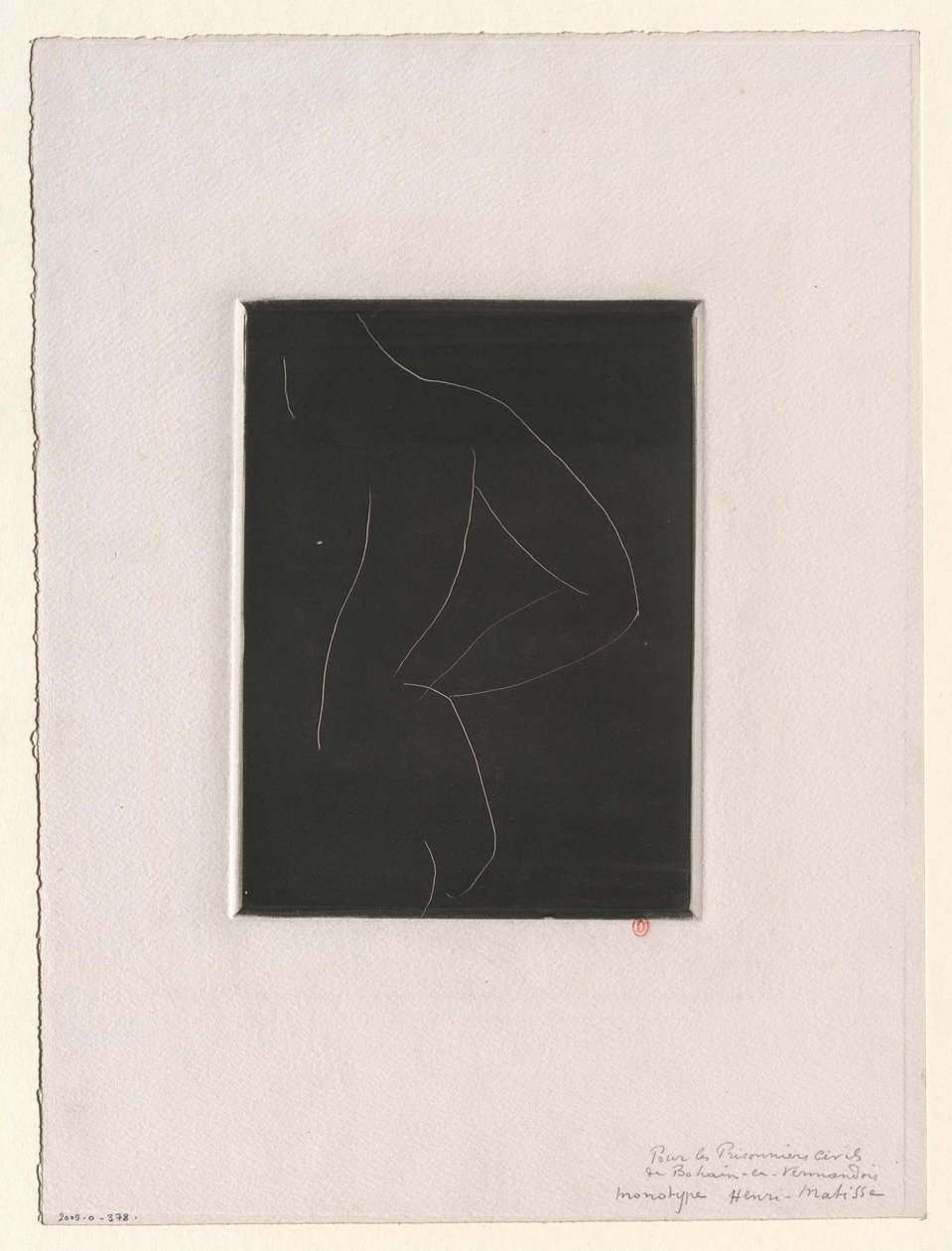 Akt od tyłu autorstwa Henri Matisse