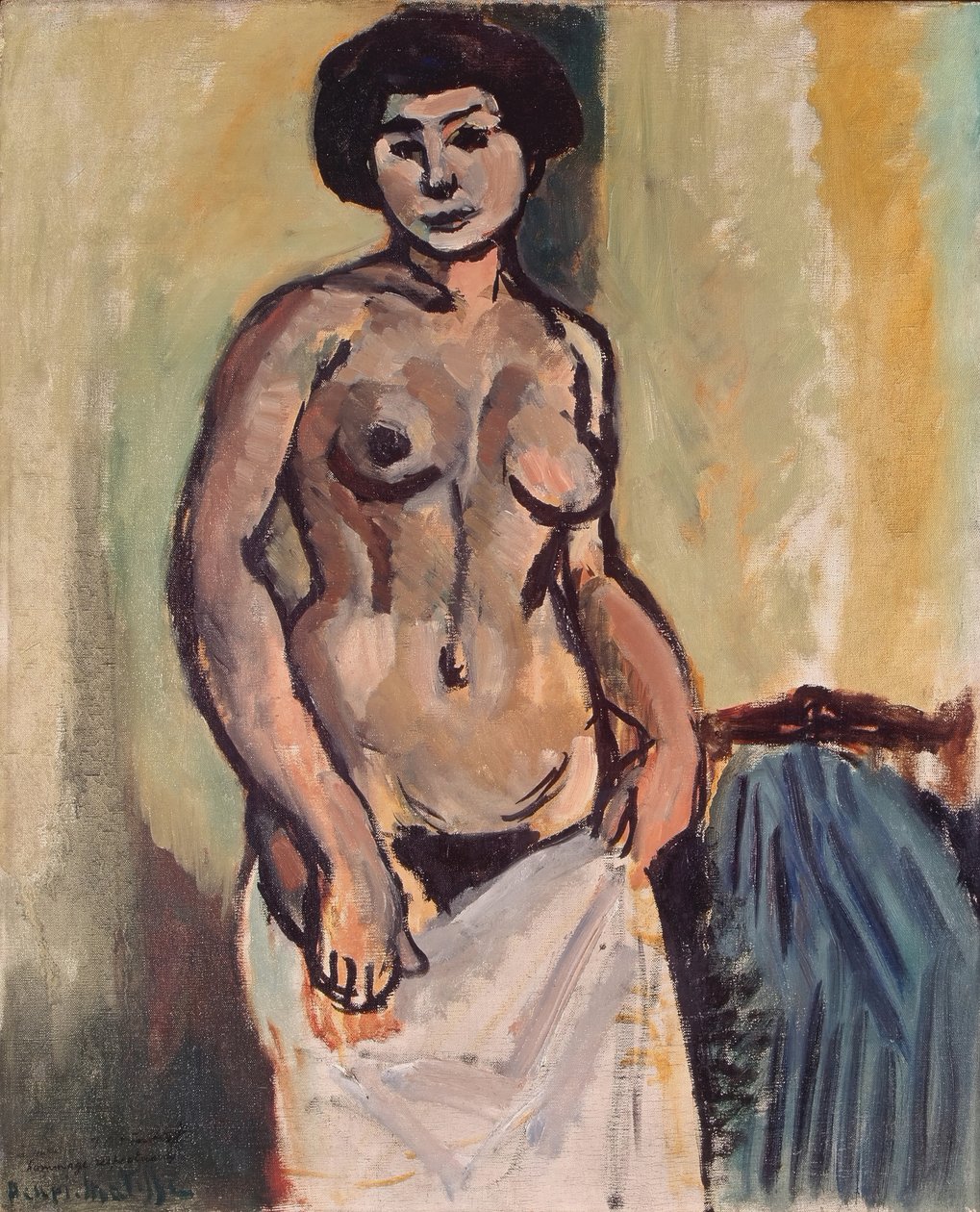Akt, Studium autorstwa Henri Matisse