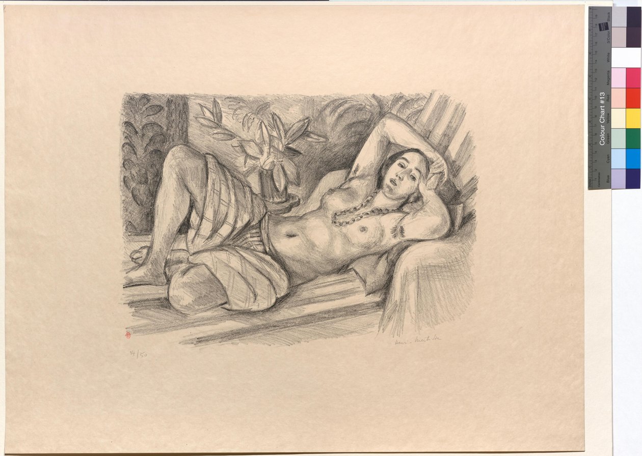 Odaliska z magnolią autorstwa Henri Matisse