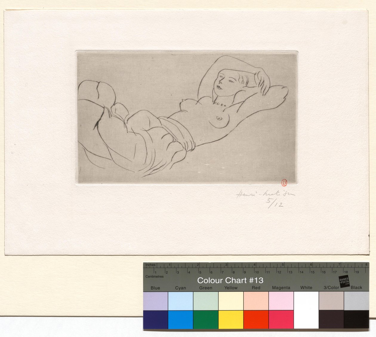Leżąca odaliska autorstwa Henri Matisse