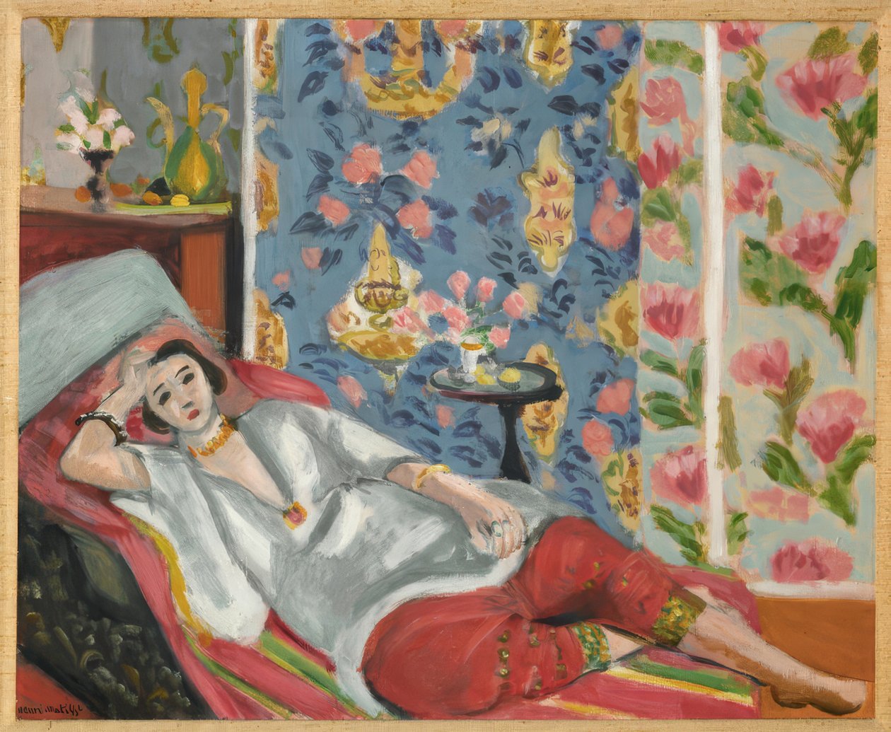 Odaliska w czerwonych spodniach autorstwa Henri Matisse