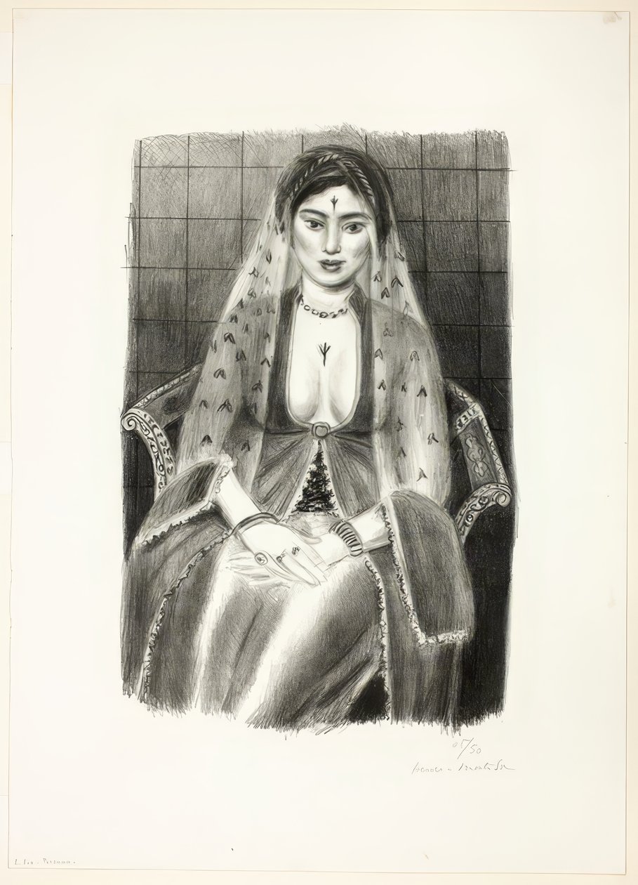 Perska kobieta autorstwa Henri Matisse