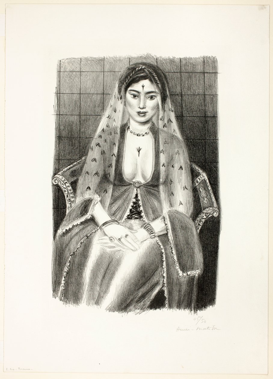 Perska kobieta autorstwa Henri Matisse