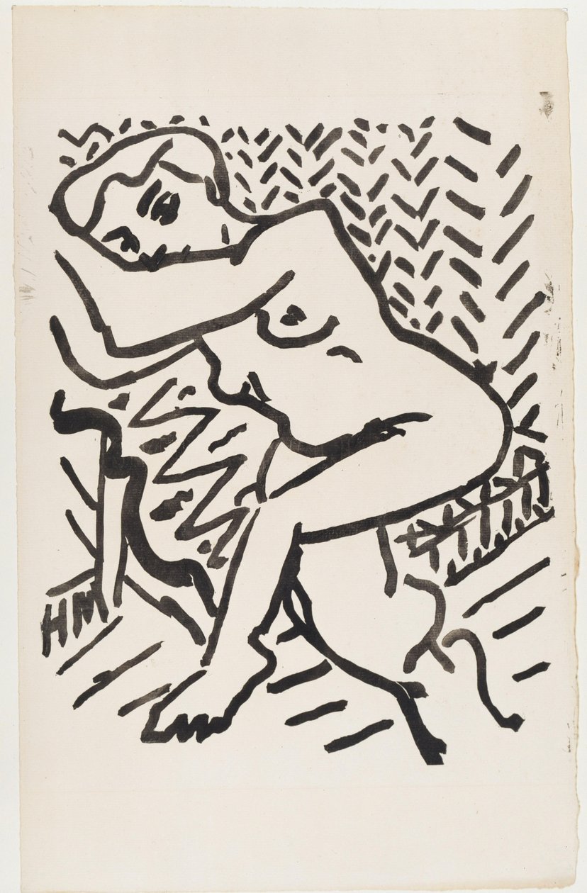 Mały jasny lasek autorstwa Henri Matisse
