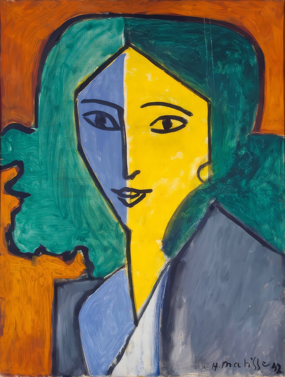Portret Lidii Delektorskiej autorstwa Henri Matisse