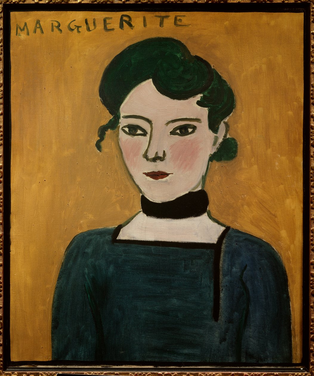 Portret Marguerite 1907 (olej na płótnie) autorstwa Henri Matisse