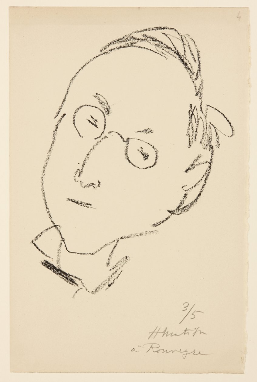 Portret Paula Léautauda autorstwa Henri Matisse