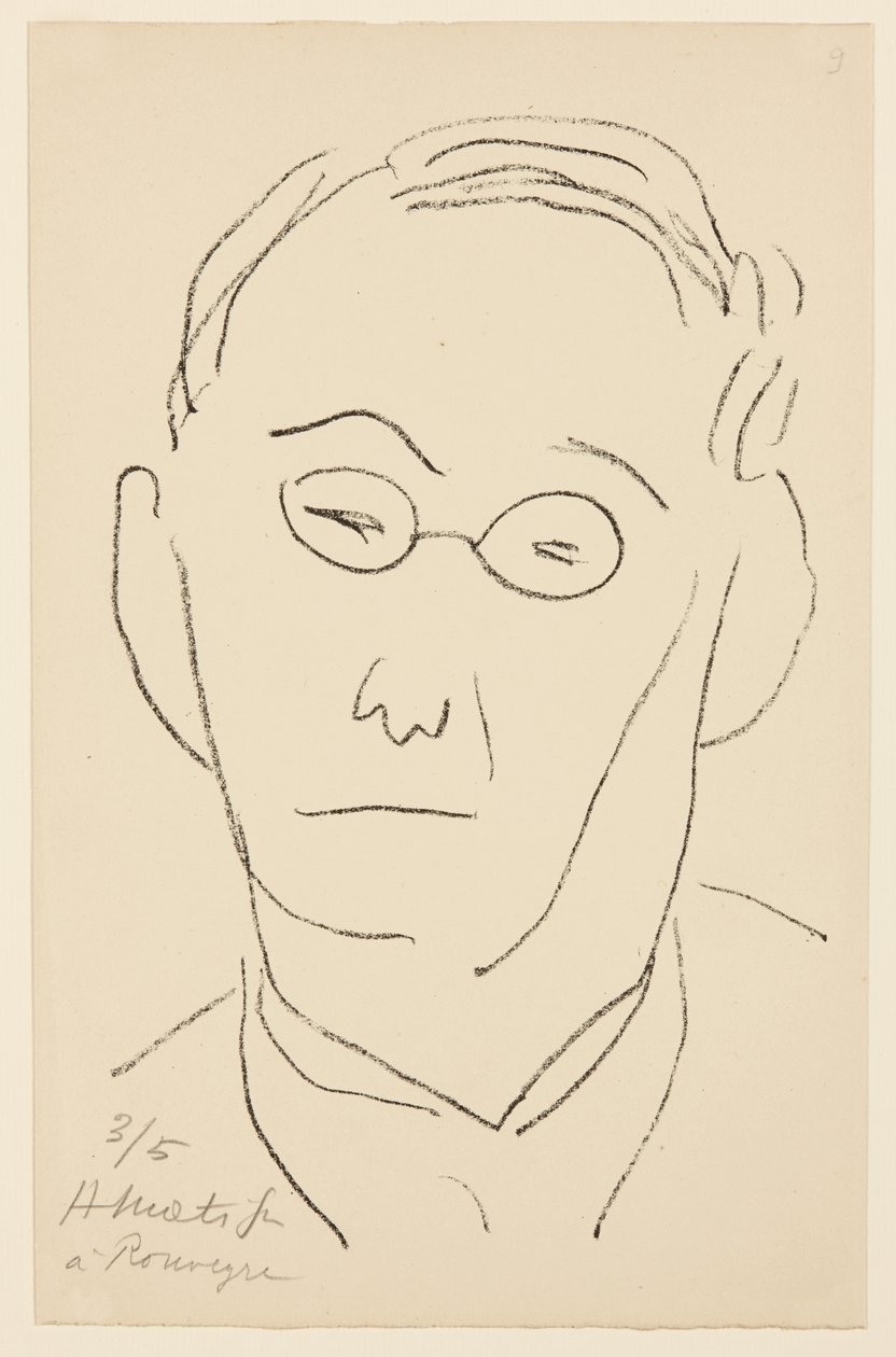 Portret Paula Léautauda autorstwa Henri Matisse