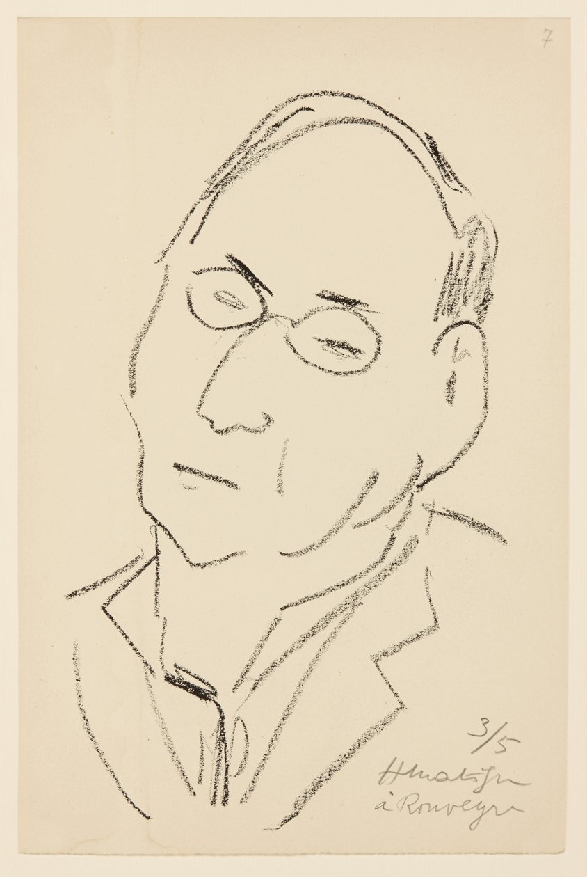 Portret Paula Léautauda autorstwa Henri Matisse