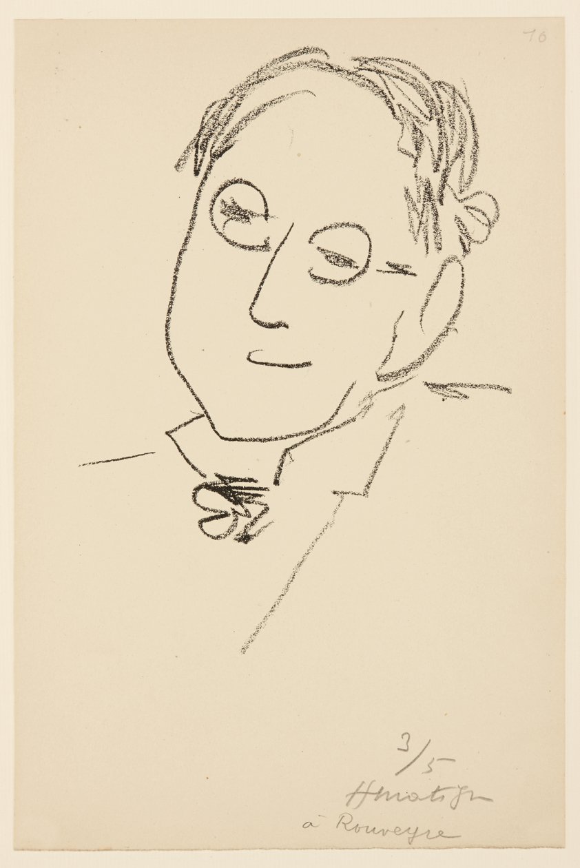 Portret Paula Léautauda autorstwa Henri Matisse