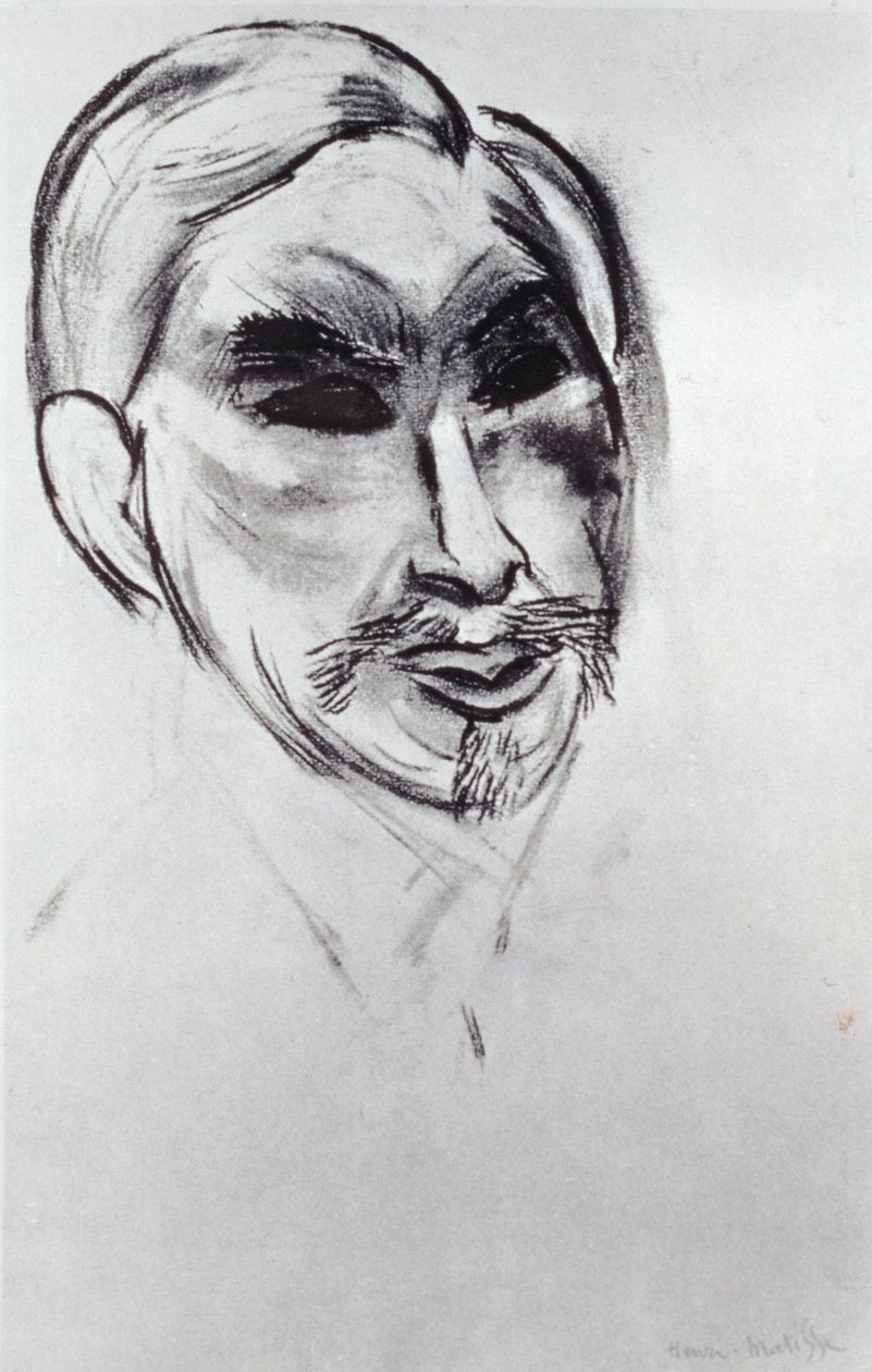 Portret Siergieja Szczukina (1854-1936) autorstwa Henri Matisse
