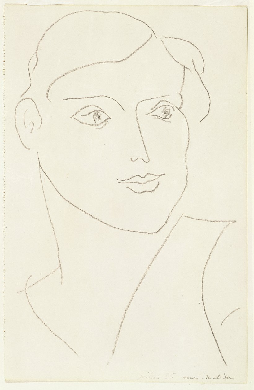 Portret kobiety autorstwa Henri Matisse