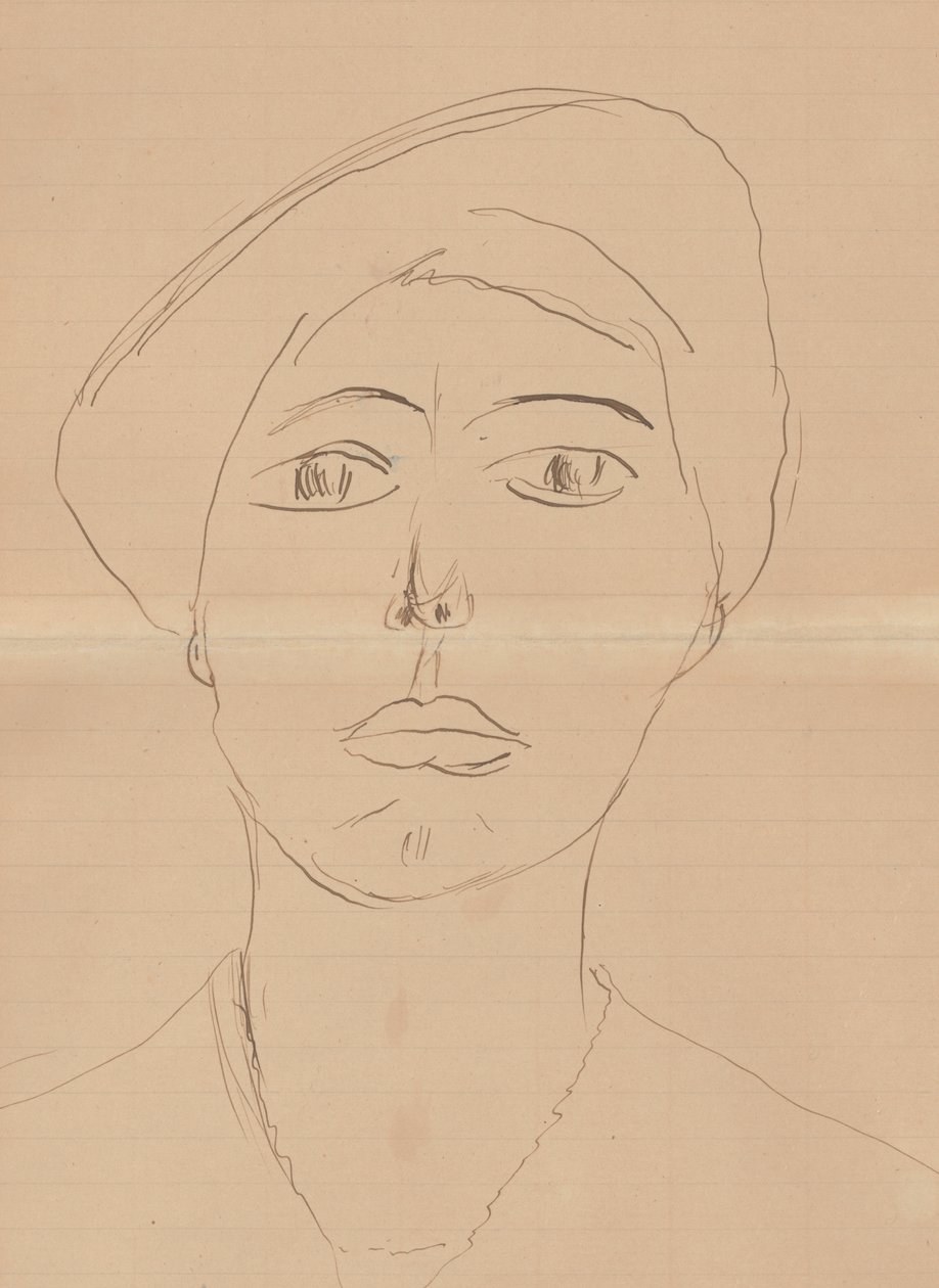 Portret kobiety (Olga Meerson) autorstwa Henri Matisse