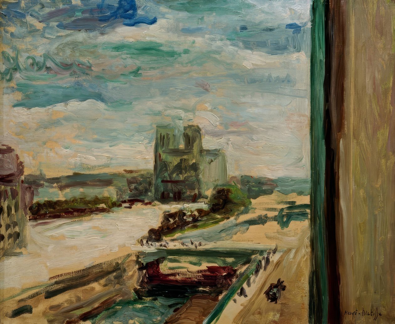 Quai Saint-Michel autorstwa Henri Matisse