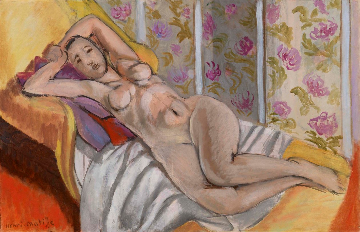 Leżący akt autorstwa Henri Matisse