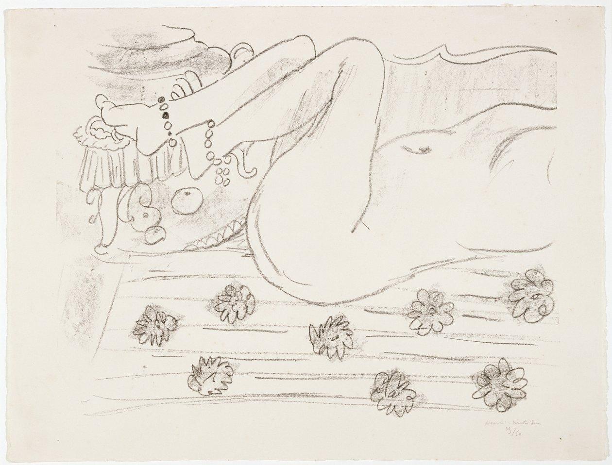 Leżący akt autorstwa Henri Matisse