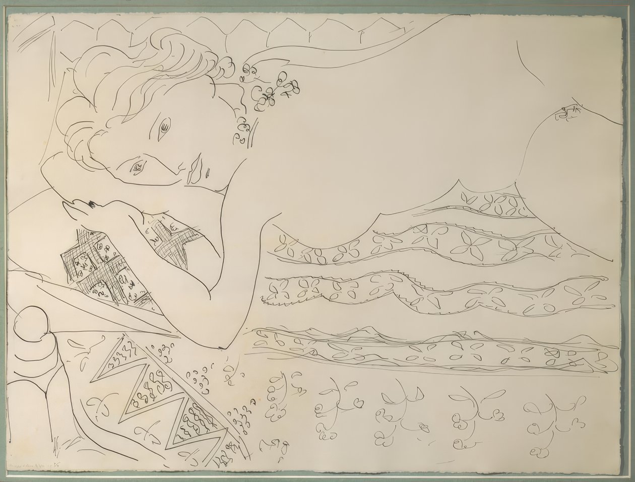 Leżący akt autorstwa Henri Matisse