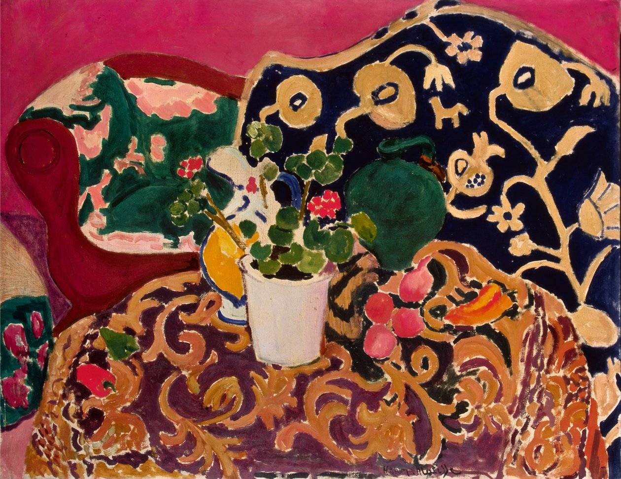 Hiszpańska martwa natura, ok. 1910-11 (olej na płótnie) autorstwa Henri Matisse