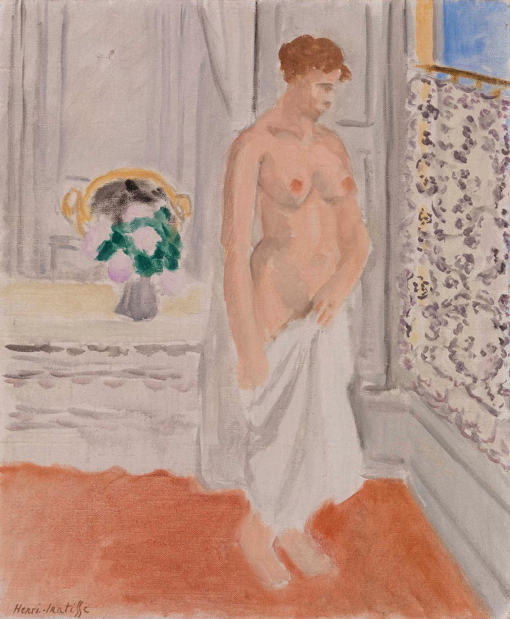 Stojący nago w pobliżu okna autorstwa Henri Matisse