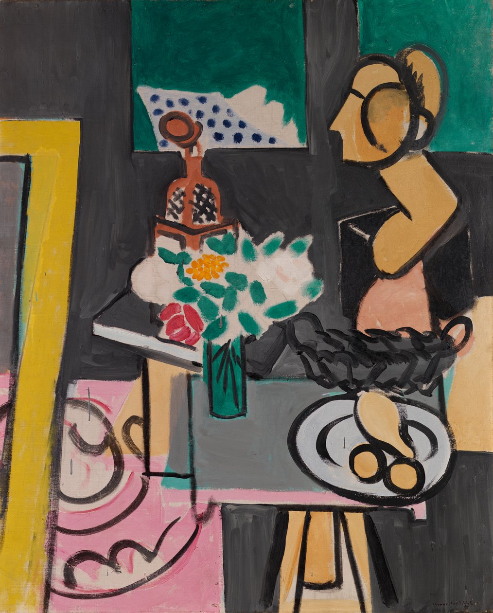 Martwa natura z tykwami (Nature morte aux coloquintes) autorstwa Henri Matisse