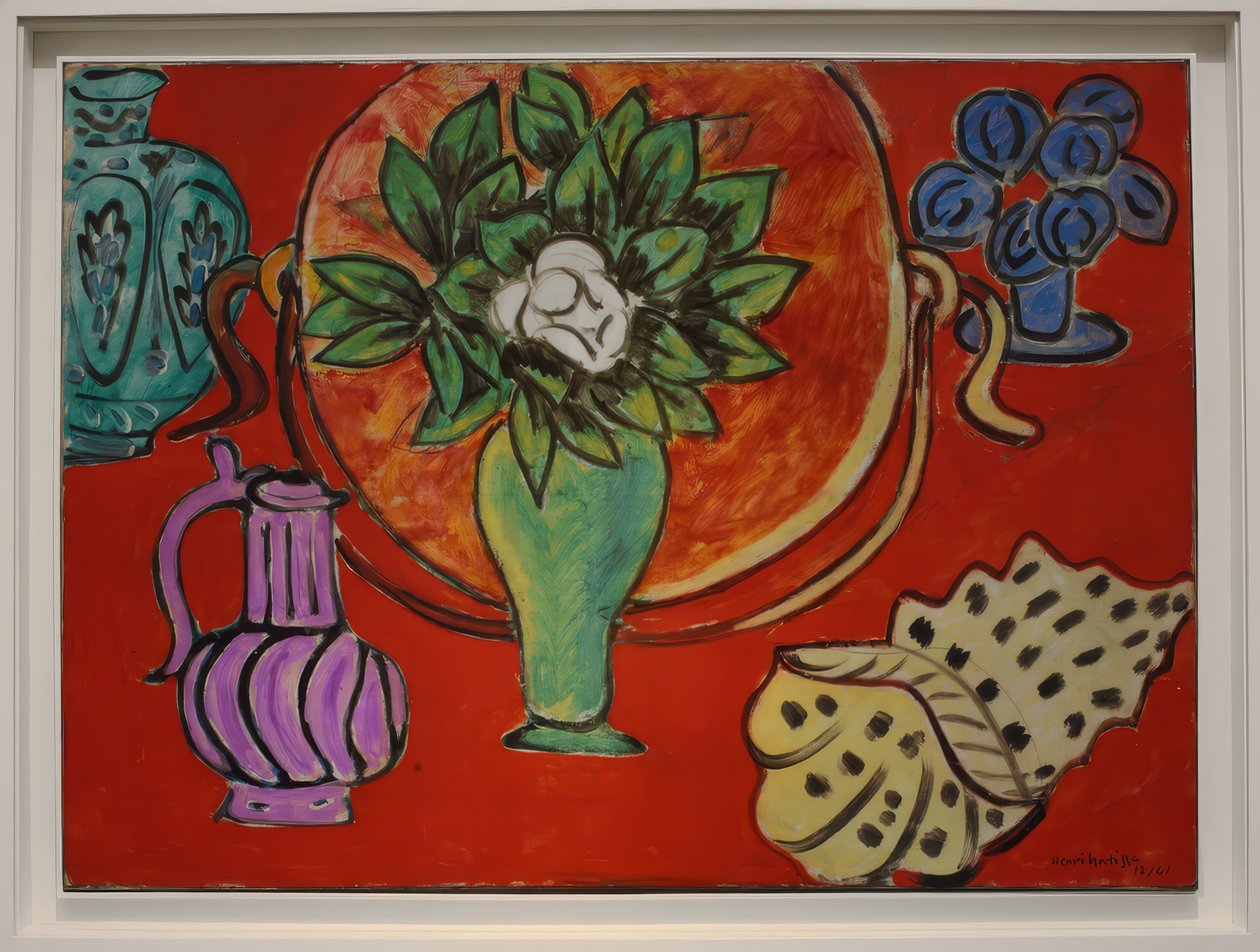 Martwa natura z magnoliami autorstwa Henri Matisse