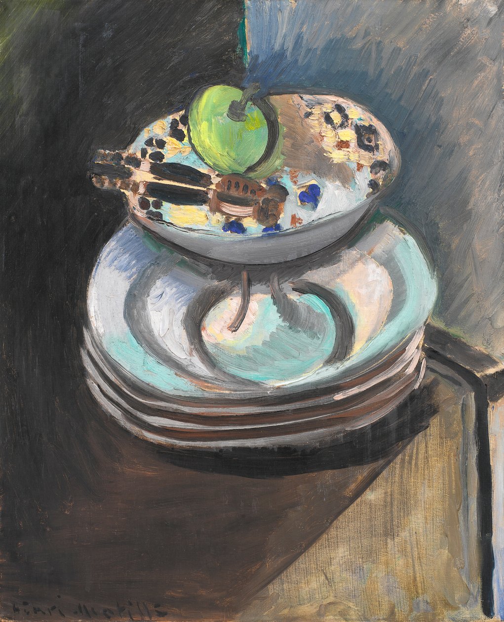 Martwa natura z dziadkiem do orzechów autorstwa Henri Matisse
